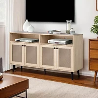 Furniture Of America Cullen Magnetic Door Catch Tv Stand