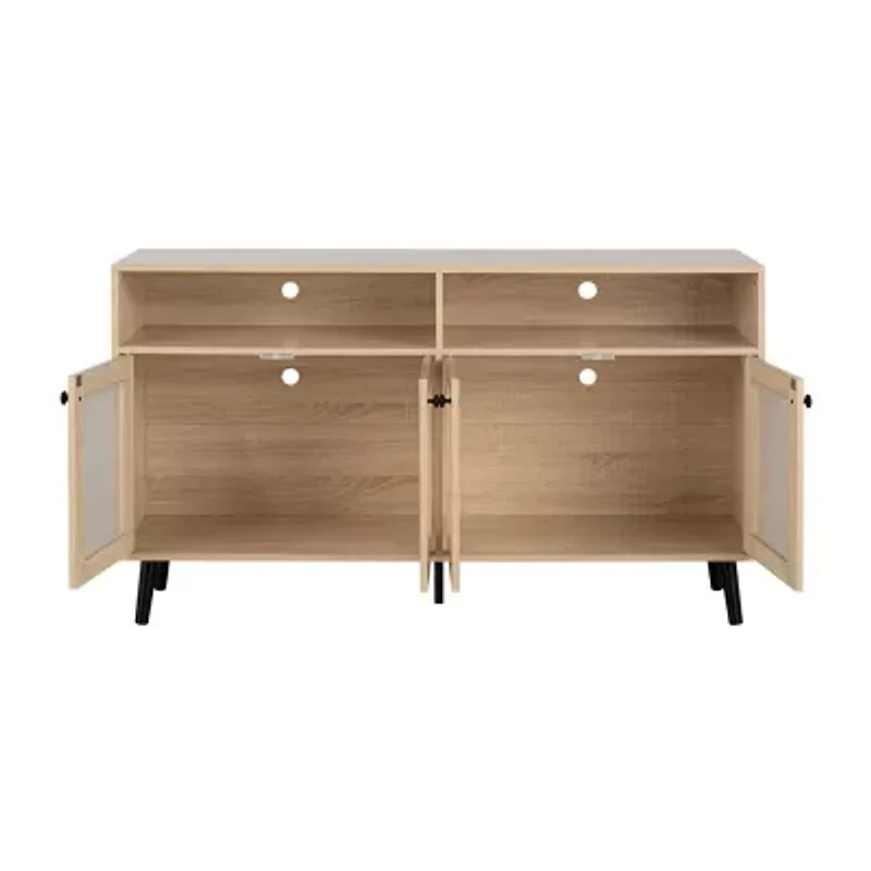 Furniture Of America Cullen Magnetic Door Catch Tv Stand