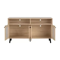 Furniture Of America Cullen Magnetic Door Catch Tv Stand