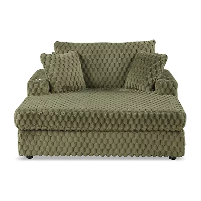 Furniture Of America Nattel Upholstered Chaise Lounges