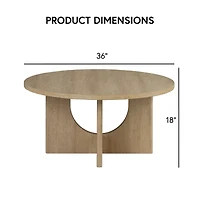 Furniture Of America Calsen Easy Setup Coffee Table Set