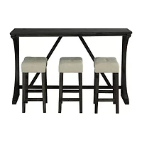 Furniture Of America Amme Tufted Coffee Table set