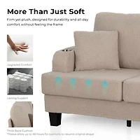 Furniture Of America Colby Upholstered Sofa