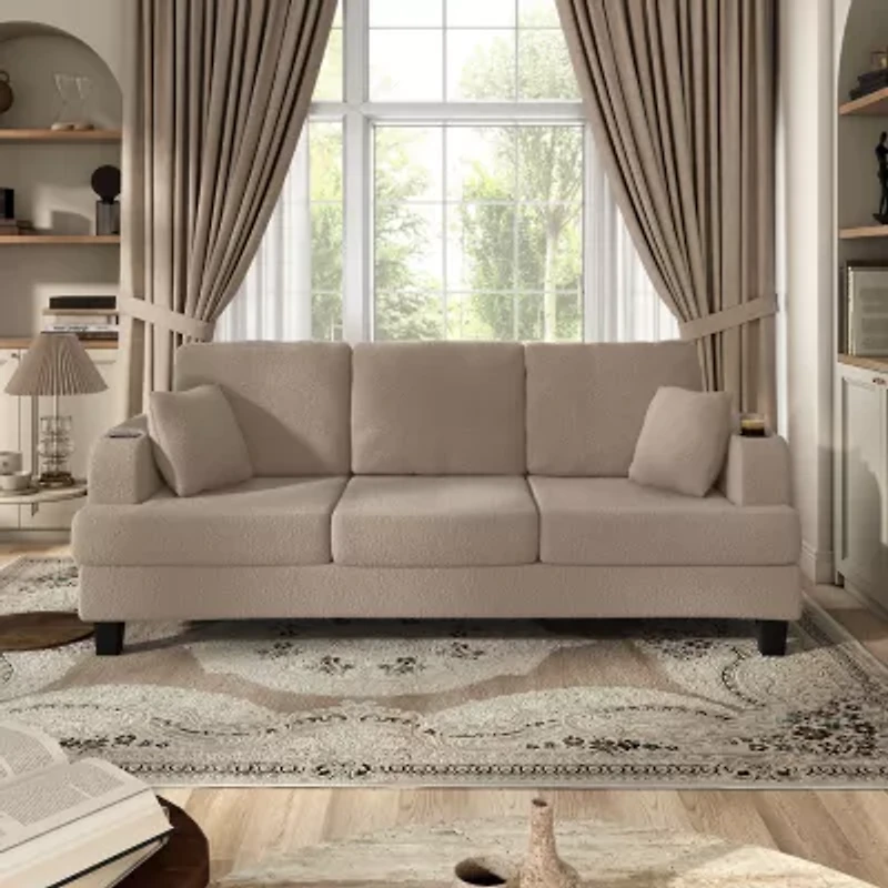 Furniture of America™ Colby Track-Arm Sofa