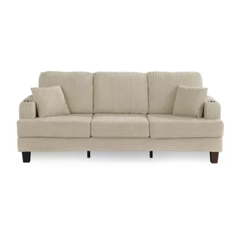 Furniture of America™ Kasin Track-Arm Sofa