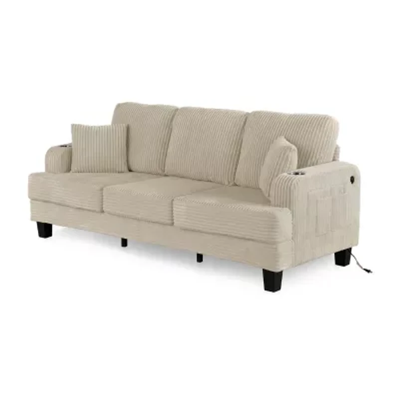 Furniture of America™ Kasin Track-Arm Sofa