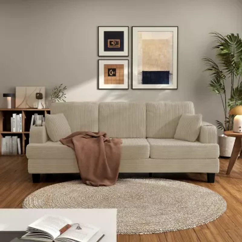 Furniture of America™ Kasin Track-Arm Sofa