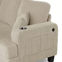 Furniture of America™ Kasin Track-Arm Sofa