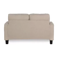 Furniture of America™ Colby Track-Arm Upholstered Loveseat
