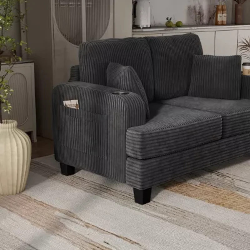 Furniture Of Americ Kasin Upholstered Loveseat