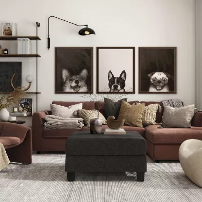 Furniture Of America Colby Storage Ottoman