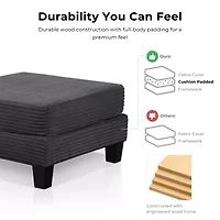 Furniture of America™ Kasin Storage Ottoman