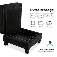 Furniture of America™ Kasin Storage Ottoman