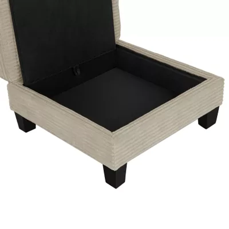 Furniture of America™ Kasin Storage Ottoman