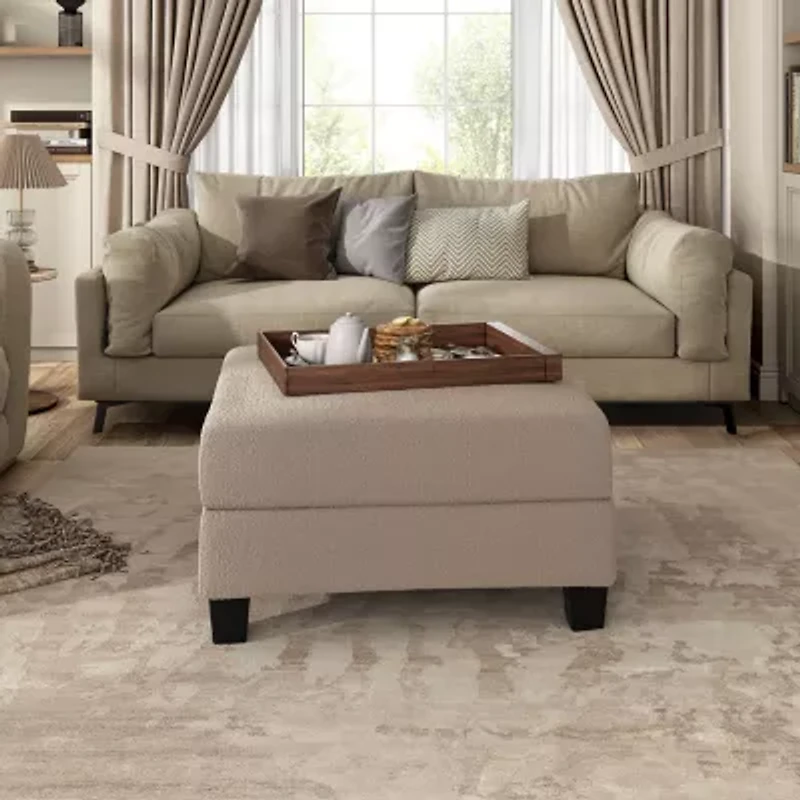 Furniture of America™ Colby Storage Ottoman