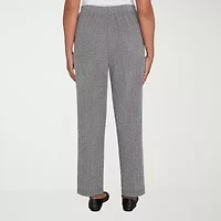 Alfred Dunner Jet Setter Womens Straight Pull-On Pant