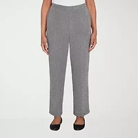 Alfred Dunner Jet Setter Womens Straight Pull-On Pant