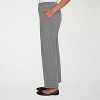 Alfred Dunner Jet Setter Womens Straight Pull-On Pant