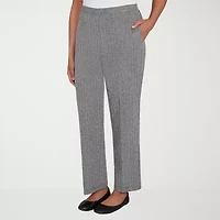 Alfred Dunner Jet Setter Womens Straight Pull-On Pant