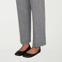 Alfred Dunner Jet Setter Womens Straight Pull-On Pant