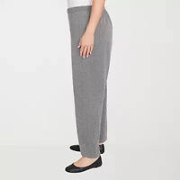 Alfred Dunner Jet Setter Womens Straight Plus Short Pull-On Pant