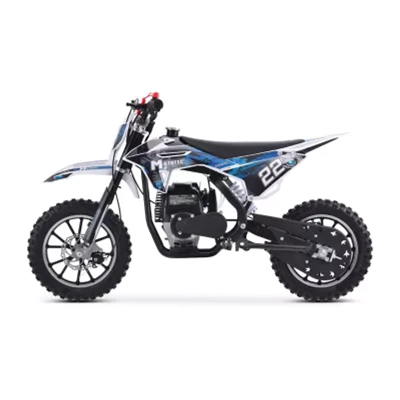 Demon Dirt Bike 50cc Blue Ride-On Car