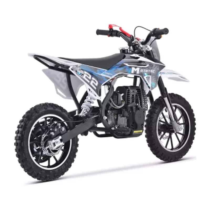 Demon Dirt Bike 50cc Blue Ride-On Car