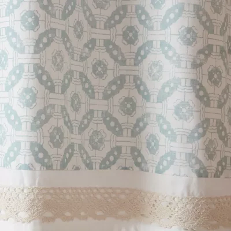 Madison Park Vanessa 50"W X 18"L Rod Pocket Tailored Valance