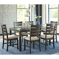 Signature Design by Ashley® Linwood 7-Piece Rectangular Dining Set