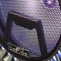 BeFree Sound Rechargeable Bluetooth 12inch Double Subwoofer Portable Party Speaker