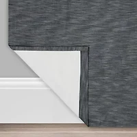 Eclipse Warren Grommet Top Energy Saving 100% Blackout Single Curtain Panel