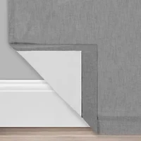 Eclipse Nora Rod Pocket Back Tab Blackout Single Curtain Panel