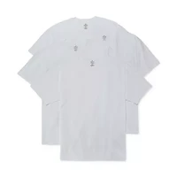 Stafford Heavyweight Mens 4 Pack Short Sleeve Crew Neck T-Shirt