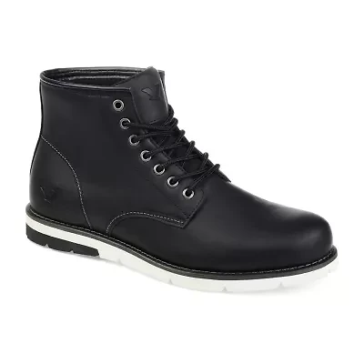 Territory Mens Axel Block Heel Chukka Boots