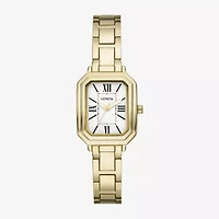 Geneva Womens Gold Tone Bracelet Watch Fmdjm289