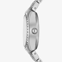 Geneva Geneva Ladies Womens Crystal Accent Silver Tone Bracelet Watch Fmdjm291