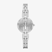 Geneva Geneva Ladies Womens Crystal Accent Silver Tone 2-pc. Watch Boxed Set Fmdjset077