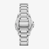 Ladies Boxed Sets Womens Crystal Accent Silver Tone 5-pc. Watch Boxed Set Fmdjset705