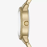 Ladies Boxed Sets Womens Crystal Accent Gold Tone 7-pc. Watch Boxed Set Fmdjset708