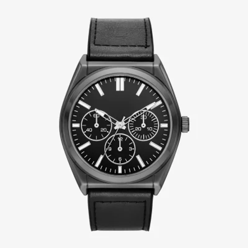 Mens Black Strap Watch Fmdjo295