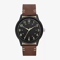 Mens Brown Strap Watch Fmdjo296