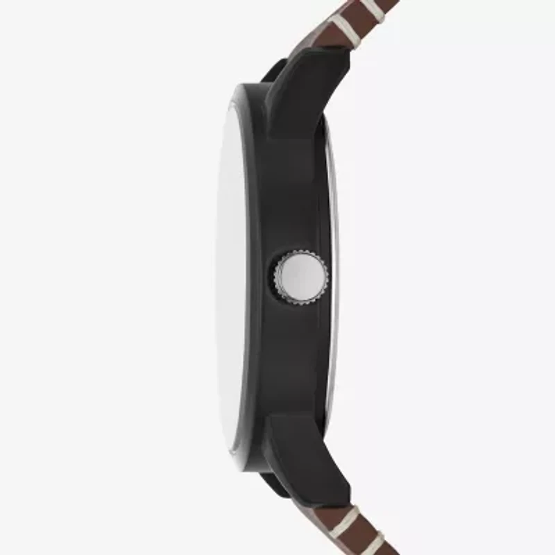 Mens Brown Strap Watch Fmdjo296
