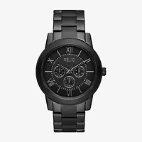Relic By Fossil Mens Black Stainless Steel Bracelet Watch Zr16020