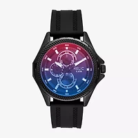 Relic By Fossil Mens Black Strap Watch Zr16028