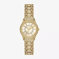 Relic By Fossil Womens Gold Tone Bracelet Watch Zr34651