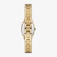 Relic By Fossil Womens Gold Tone Stainless Steel Bracelet Watch Zr34654