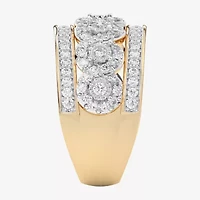 G-H / Si1-Si2) Womens / CT. T.W. Lab Grown White Diamond 10K Gold Band