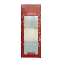 Cuddl Duds Cozy Gift Set Womens 3 Pair Crew Socks