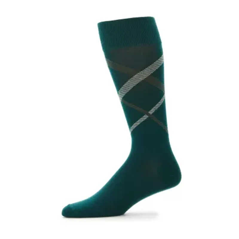 Shaquille O'Neal XLG Dress Mens 1 Pair Big and Tall Crew Socks