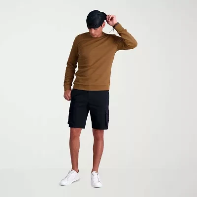 Haggar Stretch Comfort Cargo Tech Mens 10" Fabric Short